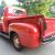 1950 FORD F-1 PICKUP BEAUTIFUL RED WITH RED INTERIOR