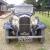  A VERY NICE 1932 HUMBER LANDAULETTE SALOON, BLUE AND CREAM (WITH FOLD DOWN BACK) 