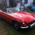  MGB ROVER V8 RED WIRE WHEELS 