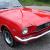 1966 Ford Mustang 289 ci auto restored signalflare red