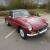 MGB ROADSTER 1974 DAMASK PROFF REPAINT 2014 EXTENSIVE RESTORATION COMPLETED 2014