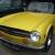1975 Triumph TR6 Mimosa Yellow, 3 owners, Service history,UK Injected car,