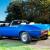Jaguar E-TYPE, Series III, 3, Roadster 5.3L 1975, Convertible, Blue
