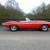 1963 JAGUAR 'E' TYPE SERIES 1 3.8 ROADSTER ORIGINAL UK SUPPLIED RED STUNNING