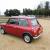 1999 Rover Mini Balmoral in Nightfire Red and just 39,000 miles