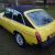 MG B GT 1.8 yellow RUBBER BUMPER long MOT 11/2015
