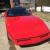 chevrolet corvette convertible C4 1987 RED