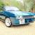 1979 mk 2 Ford Capri 5.7 v8 Chevy Edelbrock Blue One Off Blue American