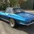 Chevrolet Corvette C2 Stingray 1965 Rare Nassau Blue