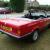 BMW 320 2.0 i red classic convertible bbs style alloys, full leather,