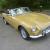 MGB ROADSTER 1972 FINISHED IN HARVEST GOLD WITH BLACK MOHAIR HOOD STUNNING CAR