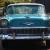 1956 Cherolet Belair 2DR Pillarless Coupe 2 Tone Ivory White Over Turquoise in QLD