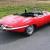 Jaguar E Type Roadster 1961 Chassis Number 62! Flat Floor Outside Bonnet Catch