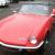 1971 'J' TRIUMPH SPITFIRE 1300 RED WITH LOW MILEAGE SINCE RESTORATION