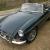 MGB Roadster 1970, Chrome bumper in Blue Royale, Tax exempt.