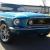 Ford Mustang Fastback 1968 Gulfstream Aqua 289 V8 Auto PWR STR PWR Disc Brakes in VIC