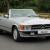 Mercedes-Benz R107 420 SL (1989) Astral Silver with Blue Leather