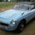 MGB Roadster, Manuf in 1980, finished in Iris Blue.