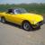 mgb roadster 1978 inca yellow only 39,000 miles from new superb original example