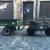 Unique WW2 US Airborne Inspired Scooter LML Vespa with Trailer.