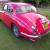 1968 DAIMLER V8 250 RED with wire wheels