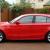 2006 BMW 118I SE AUTO, JAPAN RED, SUN ROOF, PARKING SENSORS, STUNNING CONDITION.