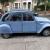 1989 CITROEN 2 CV6 SPECIAL BLUE GALVANISED CHASSIS MOT TO AUGUST 2017