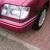 MERCEDES E220 AUTO RED, 1995N GENUINE 43,000 MILES, RUST FREE !