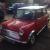 Austin Mini City 1000 E 998cc 1985 Red