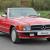 Mercedes-Benz 500 SL (1989) Signal Red with Black Leather