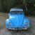1967 VW Beetle Cal Look with Rag Top, Baby Blue & White, 1500CC - MUST SEE!