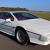  Lotus Esprit Turbo, 1985. Monaco White with contrasting full red leather. 