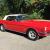 1966 Ford Mustang Convertible 289 V8 Manual Red Beauty