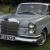 Mercedes-Benz 220S Fintail / Heckflosse 1962 - left hand drive
