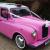 STUNNING 1996 CARBODIES TAXI IN PINK WITH LANDAULETTE HOOD>
