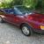  1992 Saab convertible in ruby red and beautiful condition - ready to drive away 