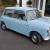 Classic 1961 Austin 7 Mini Deluxe Speedwell Blue