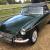MGB Roadster, 1971 finished in Racing Green. 1860cc.