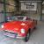 1972 CHROME BUMPER MG MGB ROADSTER, UNFINISHED PROJECT IN RED, TAX EXEMPT
