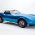 1973 Chevrolet Corvette Blue Big Bock 454 PS PB
