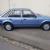 FORD ESCORT MK3 1.6 GHIA AUTO ONLY 27K MILES RARE POWER STEERING 5 DOOR IN BLUE