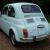 Fiat 500 F -round speedo-immaculate-best colour combo -1967