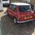 Classic red Mini Cooper 1997 taxed and tested