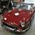 1971 DAMASK RED CHROME BUMPER MG MGB ROADSTER, FULL MOT, VERY RELIABLE, ROSTYLES
