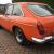 MGB GT CLASSIC 1973 BRIGHT ORANGE WITH COOL BLUE INTERIOR LOOKS VERY FUNKY