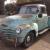 1952 Chevy halfton pickup original truck project or for V8 Hotrod