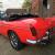 1974 MGB Roadster Tartan Red, Nut and Bolt restored in 2012