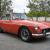 Great 1973 mgb gt 4 speed manual with overdrive coupe with rare sunroof