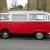  VW Camper Van Type 2 T2 1972 1.6 RHD Red MOTed to May 2014 