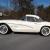 1961 Chevrolet Corvette Orig #s match 283ci/325hp*2Tops*White/Black*